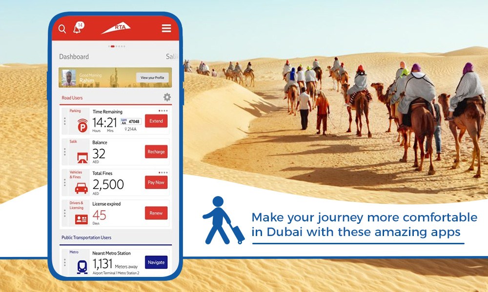 Top Travel apps will make smooth traveling in Dubai