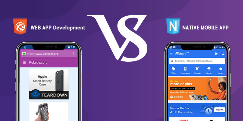 Web Apps Development vs Native Mobile App